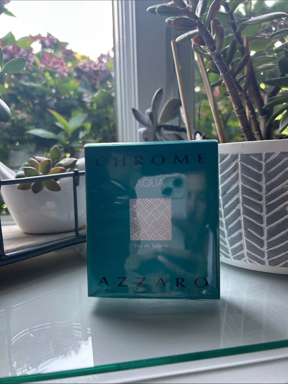 Azzaro Chrome Aqua for Men NIB